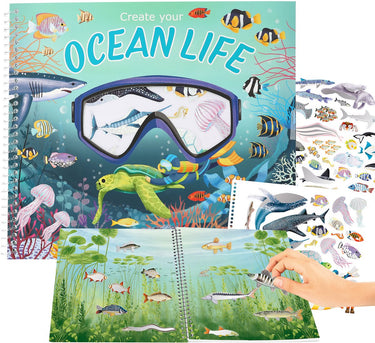 Depesche - create your ocean life stickerboek