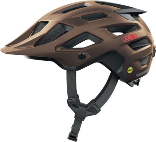Abus fietshelm moventor 2.0 mips metallic copper m - 54-58 cm - goud - geschikt voor gebruik op mountainbikes - 345 g