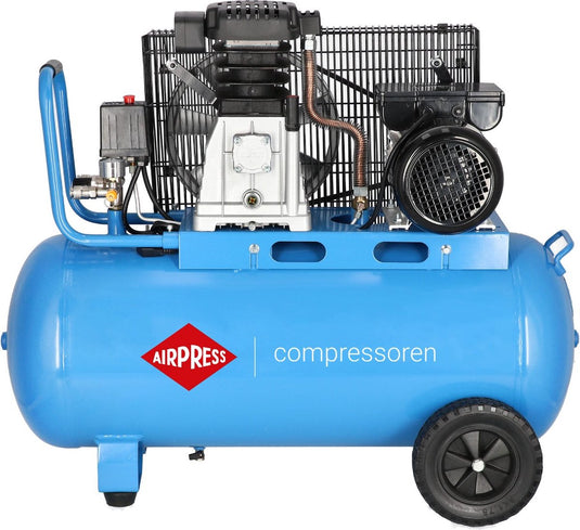 Airpress compressor hl 340-90 10 bar 3 pk 2.2 kw 272 l min 90 l