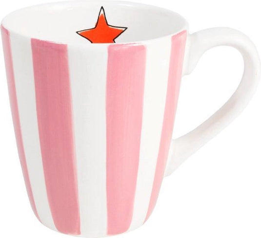Blond amsterdam uni roze streep mok - 0,35 l