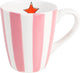 Blond amsterdam uni roze streep mok - 0,35 l