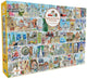 Gibsons - sights sounds of europe (door val goldfinch) - 1000 stukjes 68×49cm (b×h) - legpuzzel voor volwassenen