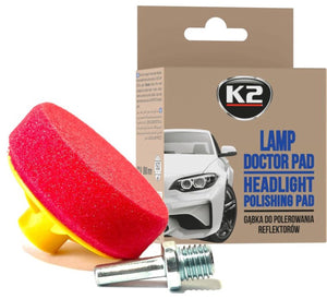 Hermon k2 koplamp polijstpad - professionele polijst pad - koplampen polijsten - lamp doctor polijst spons - poetspad voor kop lamp