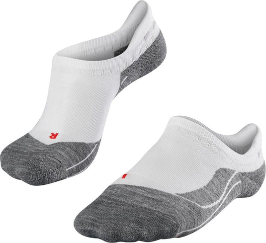 Falke ru4 invisible anti-blaar katoen functioneel materiaal hardloopsokken dames wit - maat 39-40
