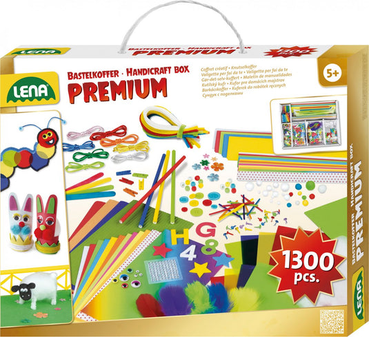Lena knutselset premium junior - 1300 knutselproducten - vanaf 5 jaar