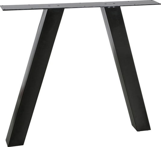Woood tablo utrecht poot kd 1 stuks - metaal - zwart - 72x79x10