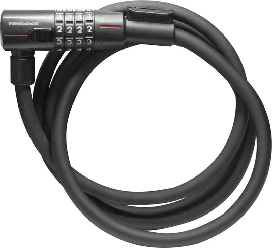 Trelock ks312 kabelslot code 110 12mm zwart