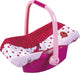 Klein toys baby princess coralie baby maxi cosi- roze - 47x31,5 cm