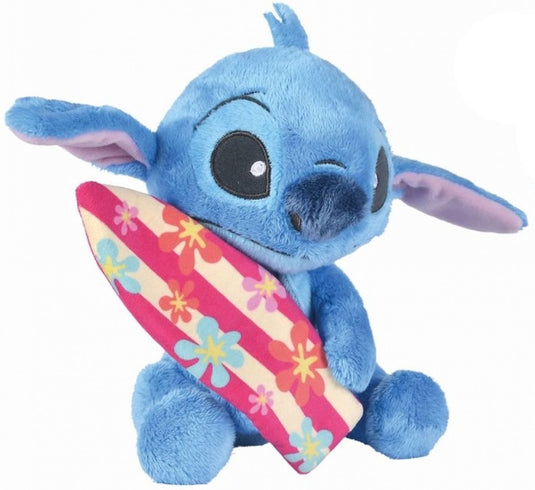 Simba toys plush - disney disney - lilo stitch - stitch met surfplank - 35cm - knuffel - pluche