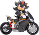 Jakks sonic movie, schaduwfiguur 15cm gearticuleerd met schaduwmobiel
