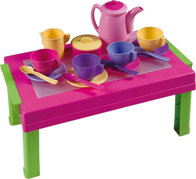 Load image into Gallery viewer, Androni speeltafel met servies
