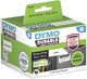 Dymo originele duurzame labelwriter labels | 57 mm x 32 mm | witte poly | 800 zelfklevende etiketten | stevige labels voor de labelwriter labelprinters