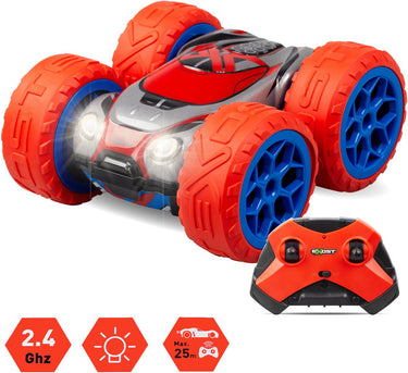 Exost rc 360 cross mx rood - rc auto - bestuurbare auto - lichtgevende koplampen