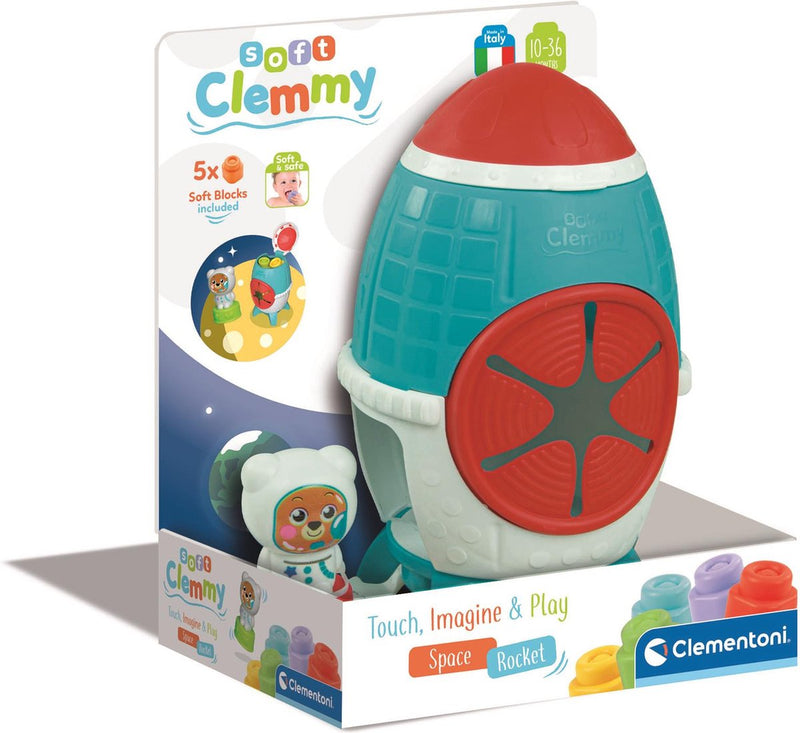 Load image into Gallery viewer, Clementoni baby clemmy - sensory raket met blokken
