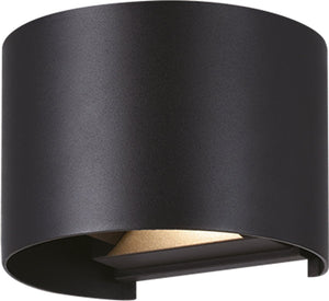 Eglo calpino 3 wandlamp - led - ip54 - binnen|buiten - zwart