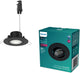 Philips led philips cilantro inbouwspot - sceneswitch lichttechnologie - 5w - koelwit licht: 4000k - zwart