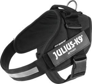 Julius k9 julius-k9 idc powertuig - hondentuig - xl - maat 2 - zwart