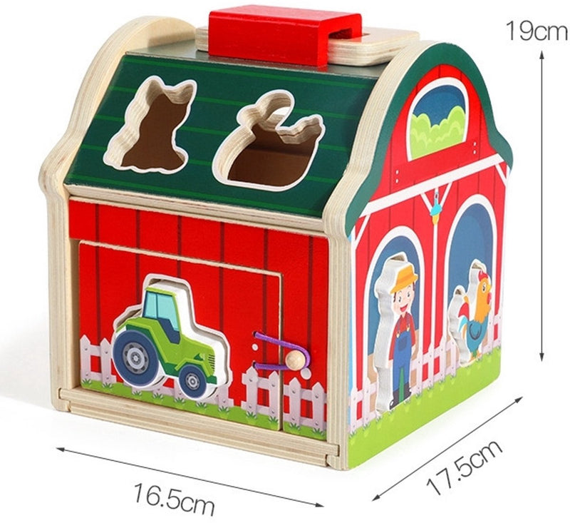 Load image into Gallery viewer, Playwood vormenstoof boerderij
