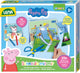 Lena peppa pig leren snijden educatief spel karton.