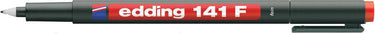 Edding permanente ohp marker 141f rood 0,6 mm