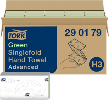 Tork 290179 handdoek zigzag 2-laags advanced groen 290179 (290179)
