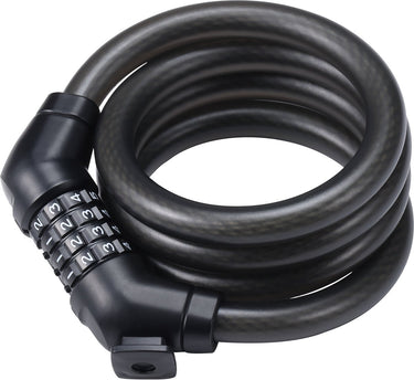 Bbb cycling codeguard cable - fietsslot met instelbare code - lengte: 120cm - dikte: 15mm - kabelslot voor stadsfiets, racefiets mountainbike - bbl-102