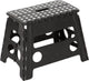 Escalo opvouwbaar opstapje zwart uppy xl - 38 x 22 x 32 cm