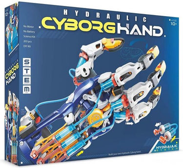Construct and create hydraulic cyborg hand - robot bouwset - stem-speelgoed - 10+ jaar