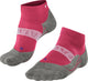 Falke ru4 cool short anti-blaar functioneel materiaal hardloopsokken dames rood - maat 37-38