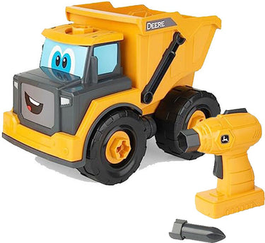 Tomy bouw een buddy kiepwagen - john deere - bouw je eigen kiepwagen - bouwen en spelen