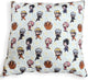 Naruto sasuke sakura pluche kussen wit 38 x 38 cm - anime sierkussen - one piece, hunter x hunter, attack on titan, dragon ball z, my hero academia - speel en knuffel met de leukste kinderkamer kussens