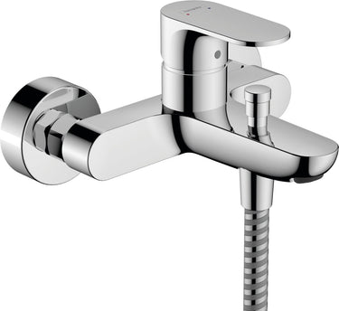 Hansgrohe rebris s - badmengkraan - opbouw - ééngreeps bediening - chroom