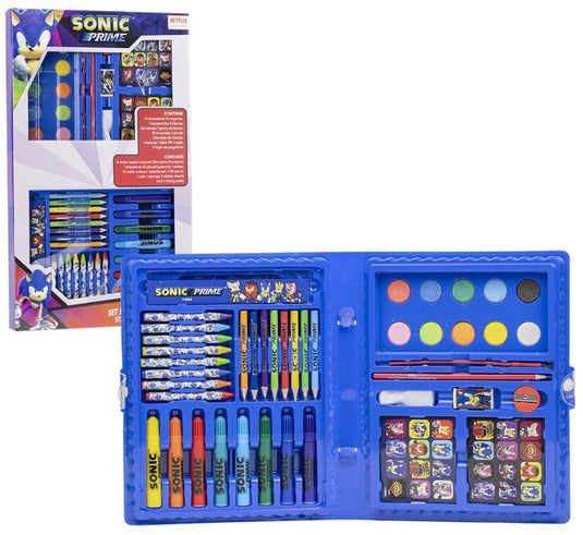 Avengers sonic prime tekenen tekendoos tekenset - 43 pieces