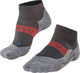 Falke ru4 cool short anti-blaar functioneel materiaal hardloopsokken heren zwart - maat 42-43