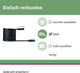 Paulmann plug shine kabel 5m 2 uitgangen ip68 zwart