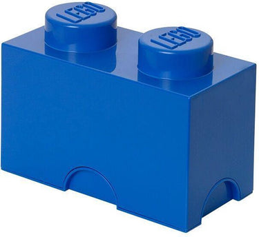 Lego - opbergbox brick 2 - polypropyleen - blauw