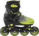 Roces jokey x verstelbare skeelers jongens – inline skates – meegroei skates – zwart groen – maat 38-41