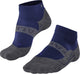 Falke ru4 cool short anti-blaar functioneel materiaal hardloopsokken heren blauw - maat 39-41