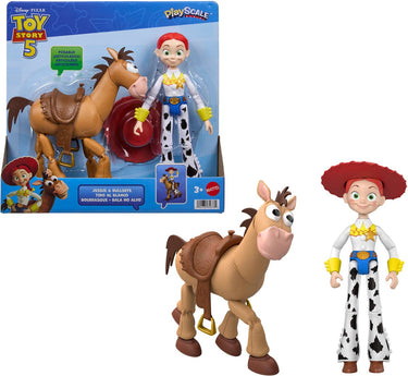 Mattel toy story 5 - figuur jessie en bullseye
