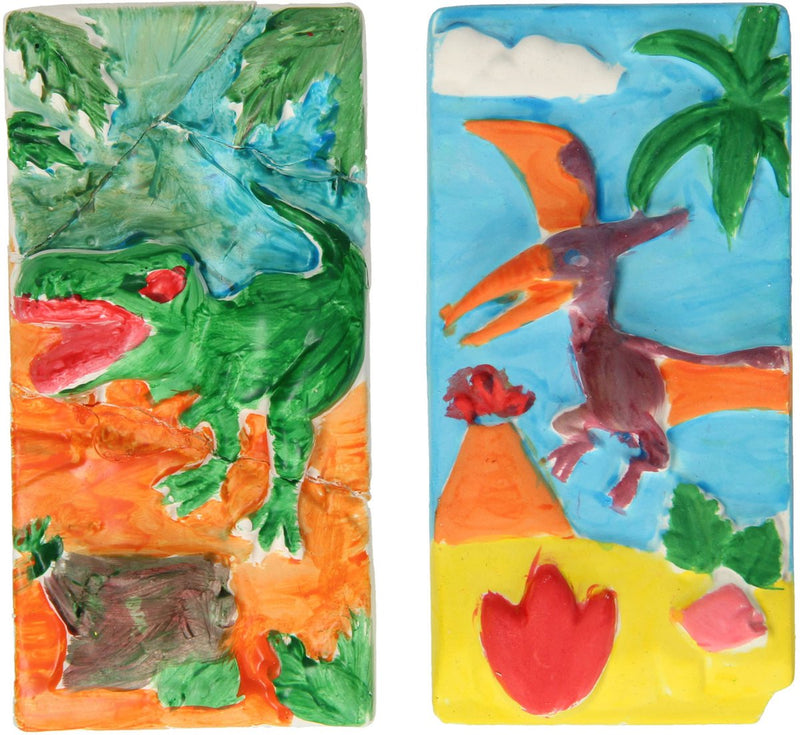 Load image into Gallery viewer, Lobbes speelgoed bv gips gieten koelkast magneten dino
