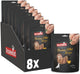 Rosewood chicken fillet strips large - hondensnack voor grote honden - 97% kip - eiwitrijk vetarm - zonder kunstmatige toevoegingen - 8 zakjes à 150g