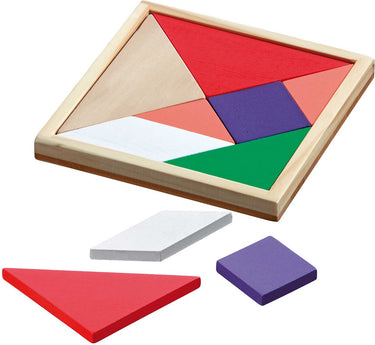 Philos tangram gekleurd 15x15cm