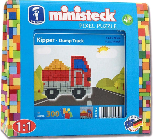 Ministeck kiepwagen kleine doos 300 stukjes