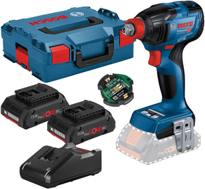 Bosch professional gdx 18v-210 c accu slagmoeraanzetter procore 18v 4.0ah (2x) in l-boxx - 06019j0203
