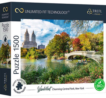 Trefl legpuzzel central park new york 1500 stukjes fsc karton.