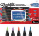 Sharpie creative marker acrylverf pennen | water-based verfmarkers | niet-doorlopende inkt schrijft op de meeste oppervlakken | borstelpunt | knutsel- en kunstbenodigdheden | warme tinten | 5 stuks