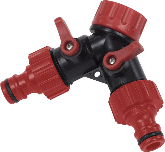 Kreator krtgr6024 kraanstuk 3 4 2-weg waterverdeler