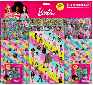 Merkloos sans marque super stickerset barbie