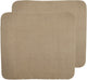 Meyco baby uni aankleedkussenhoes - 2-pack - badstof - taupe - 85x75cm