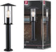Paulmann bolderlamp classic ip44 500 mm max. 15w 230v donkergrijs e27 metaal, glas